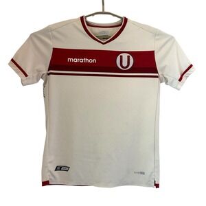 Universitario de Deportes Soccer Jersey Marathon Kit Medium Cream Peru READ